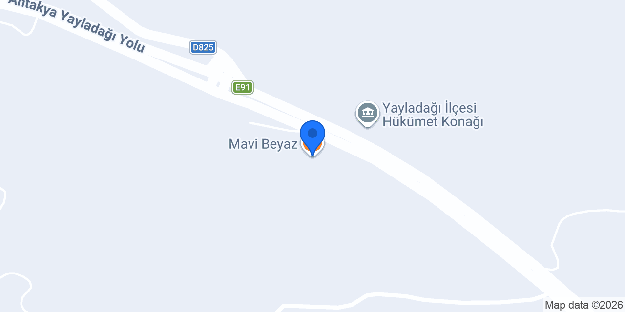 Mavi Beyaz konumu