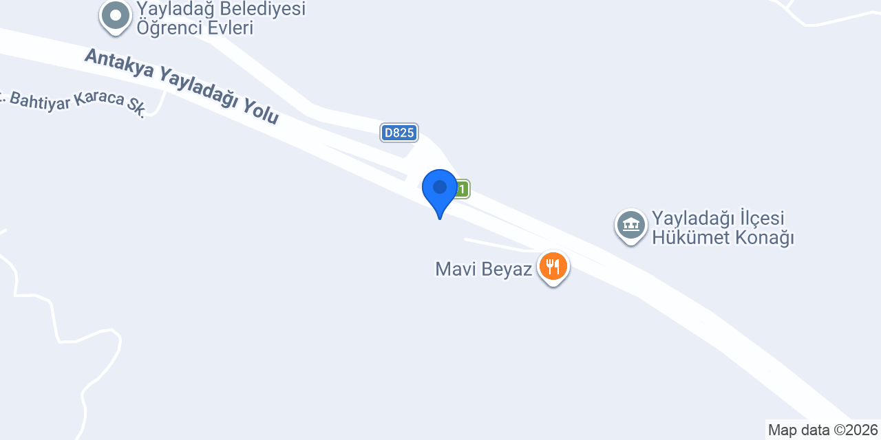 Yayladağı Coss Künefe konumu