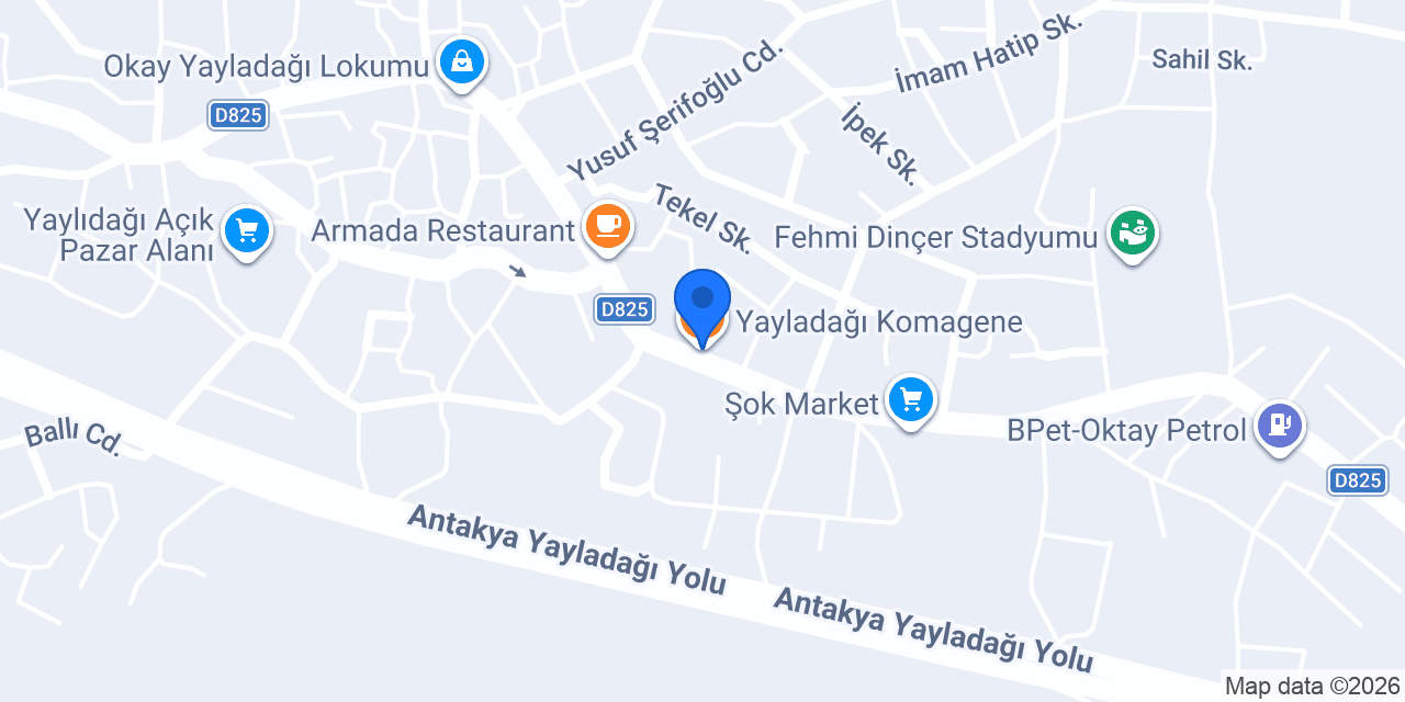 Yayladağı Komagene konumu