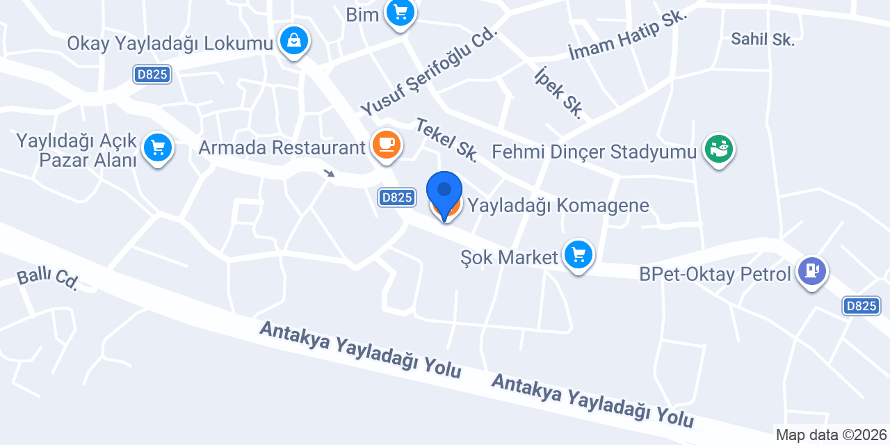 Yayladağı Eczanesi konumu