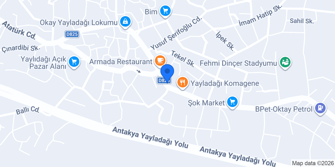Çetin Köfte Tost konumu