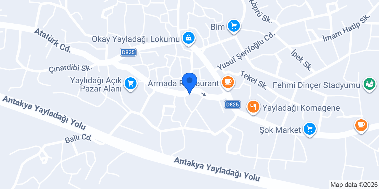 Eylül Cafe konumu