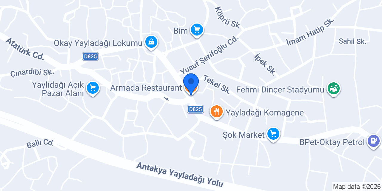 Armada Restaurant konumu