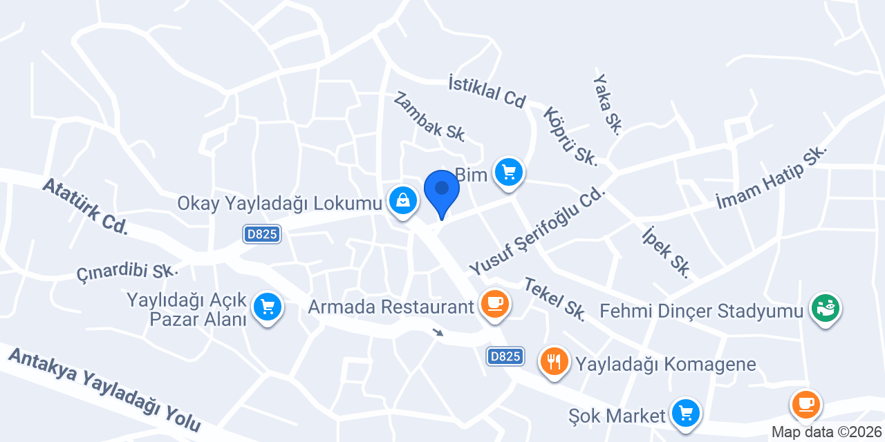 Özbey Hırdavat konumu