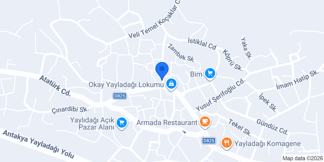 Aydınay Baklava konumu
