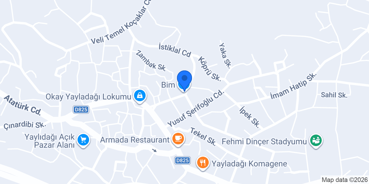 Çatak Prefabrik Çelik Yapı - İnşaat konumu