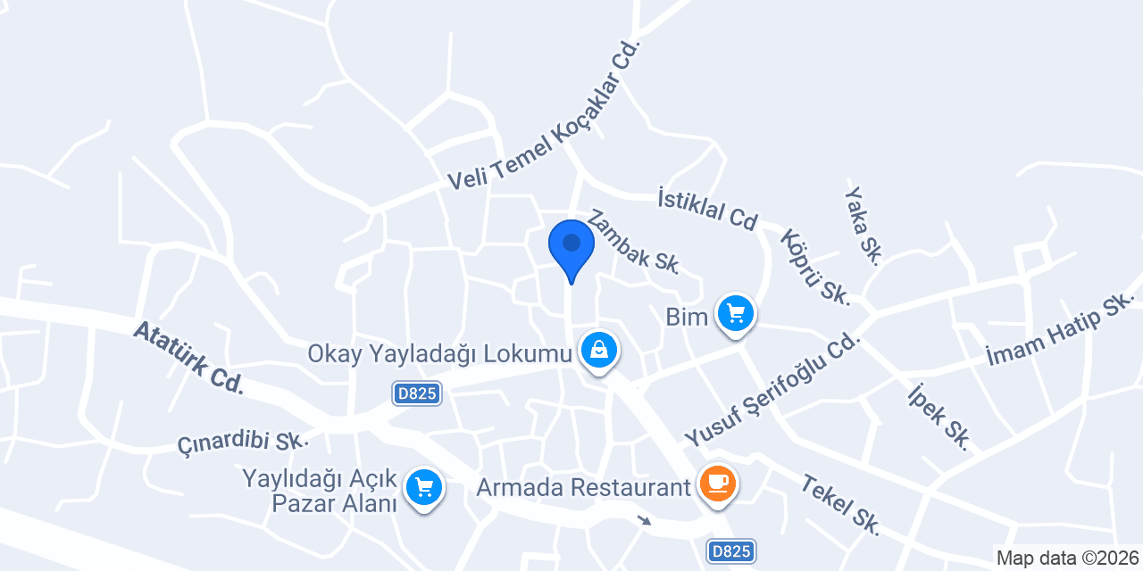 Gonca Çiçekçilik konumu