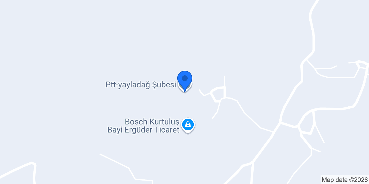 Ptt-yayladağ Şubesi konumu
