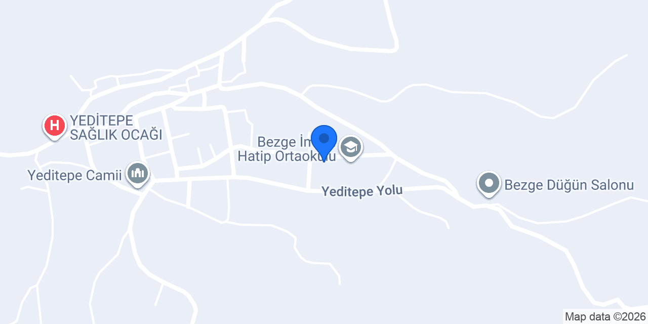 Yeditepe İlkokulu konumu