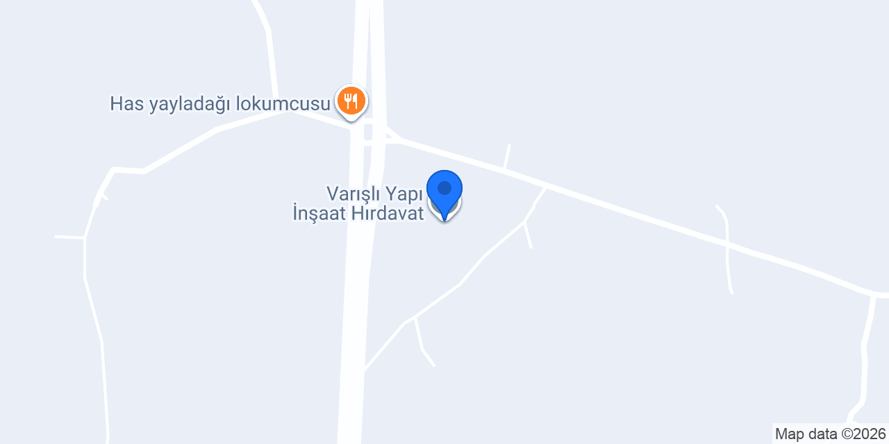 Varışlı Yapı İnşaat Hırdavat konumu