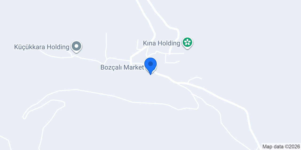 Bozçalı Market konumu
