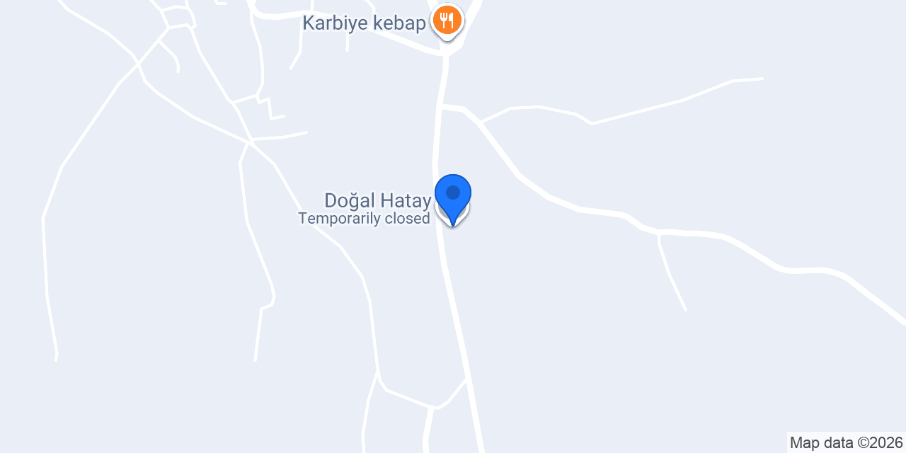 Doğal Hatay konumu