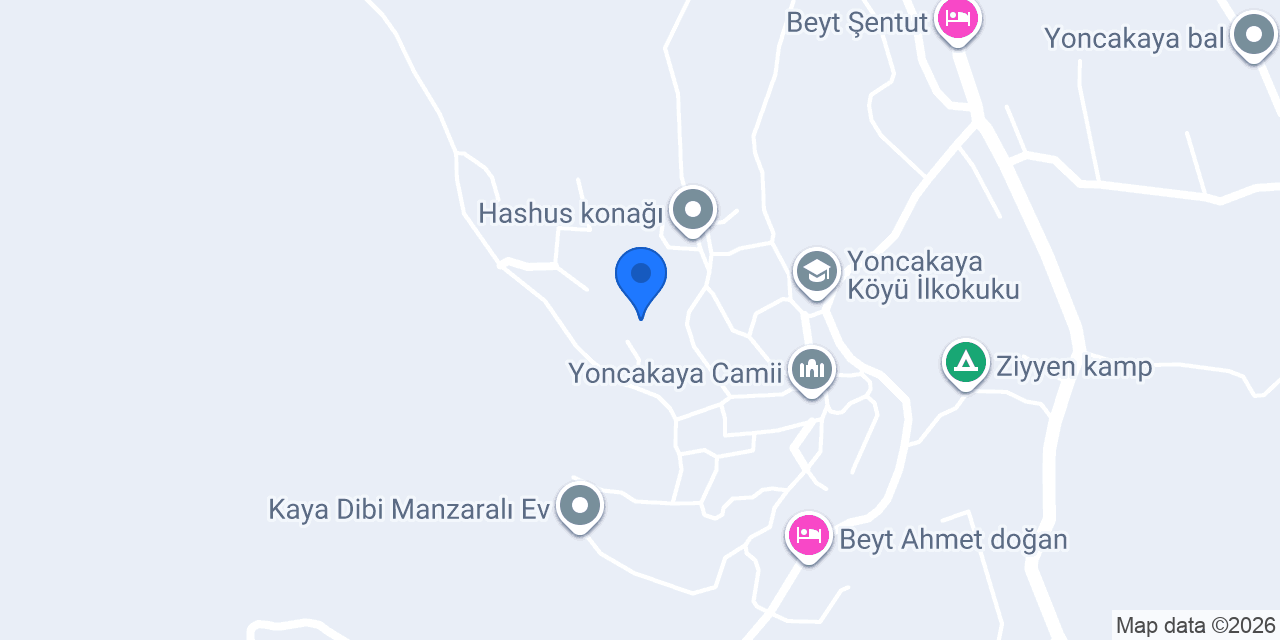 Yesmin'in konağı konumu