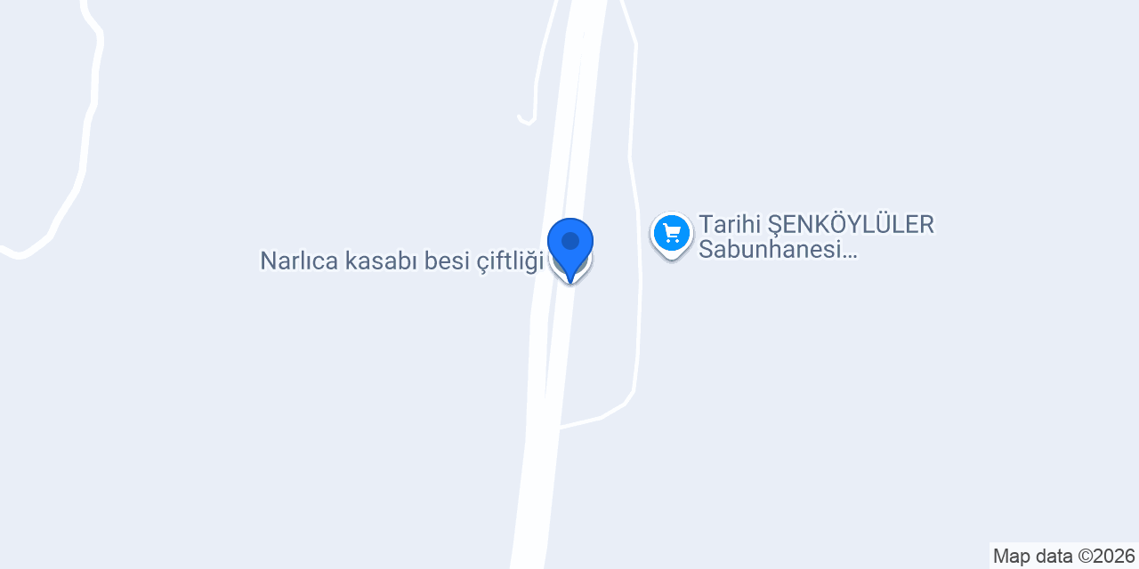 Narlıca kasabı besi çiftliği konumu