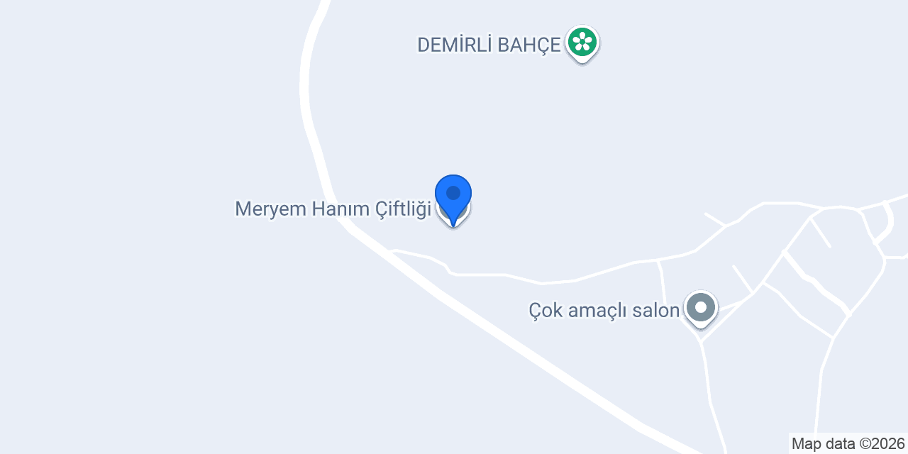 Meryem Hanım Çiftliği konumu