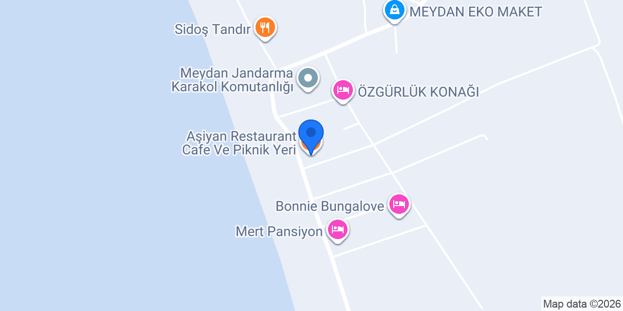 Aşiyan Restaurant Cafe Ve Piknik Yeri konumu