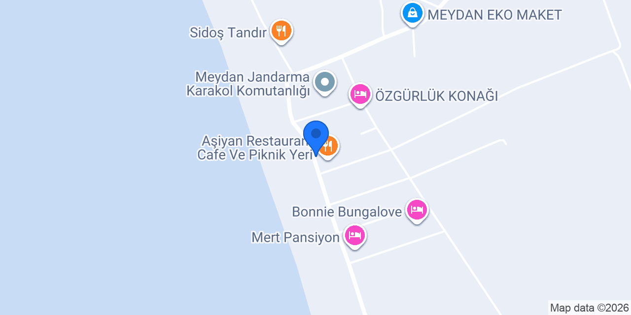 Siesta Butik Otel konumu