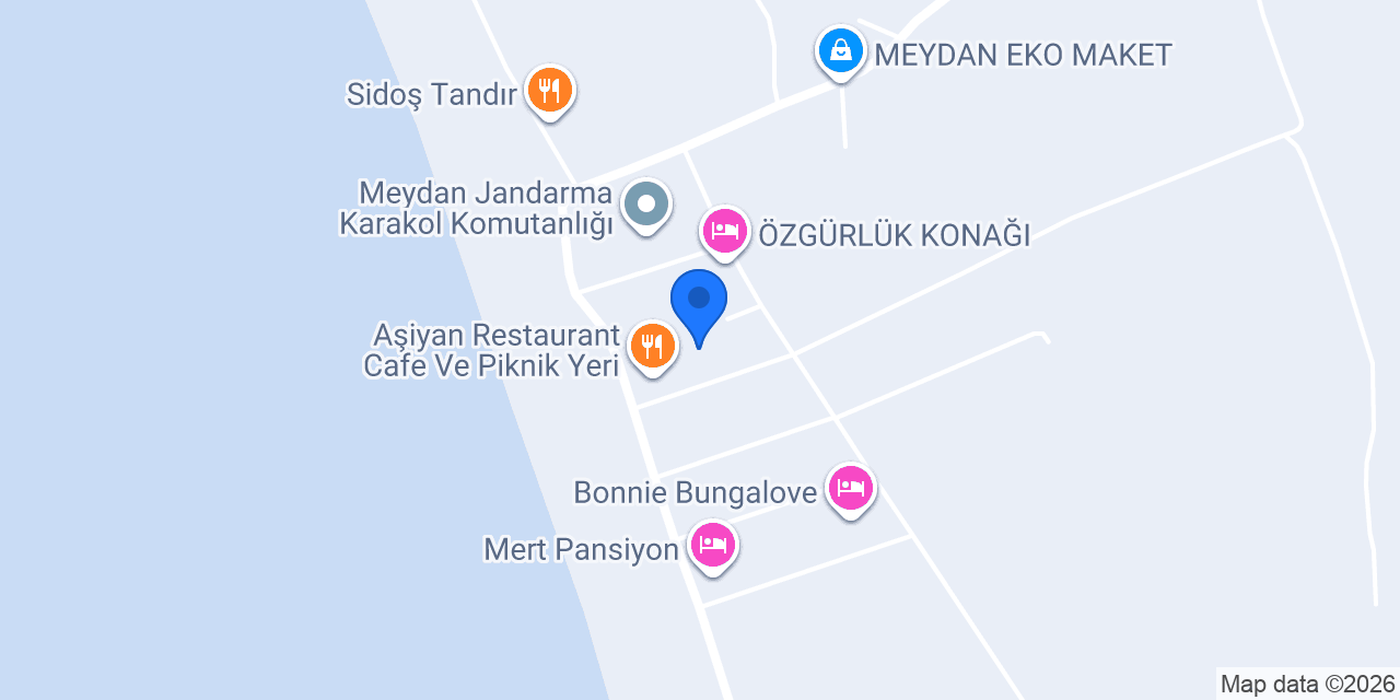 Butik Ağaç Evler konumu