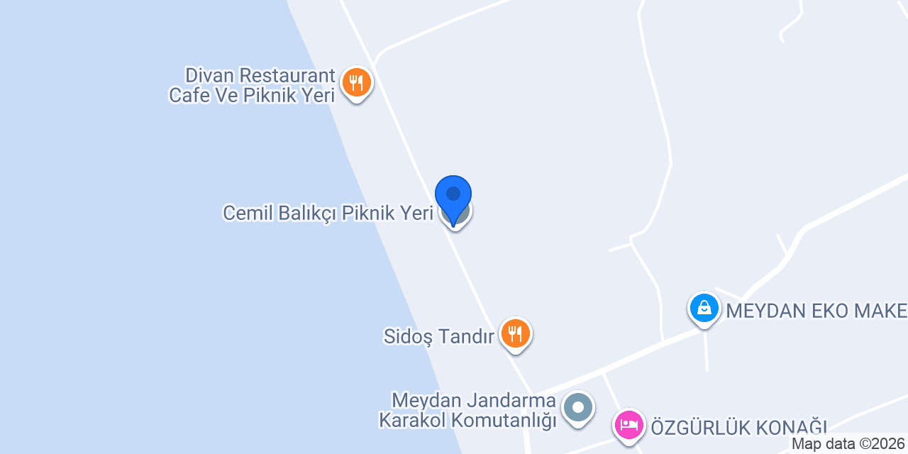 YÜCEL PİKNİK YERİ konumu