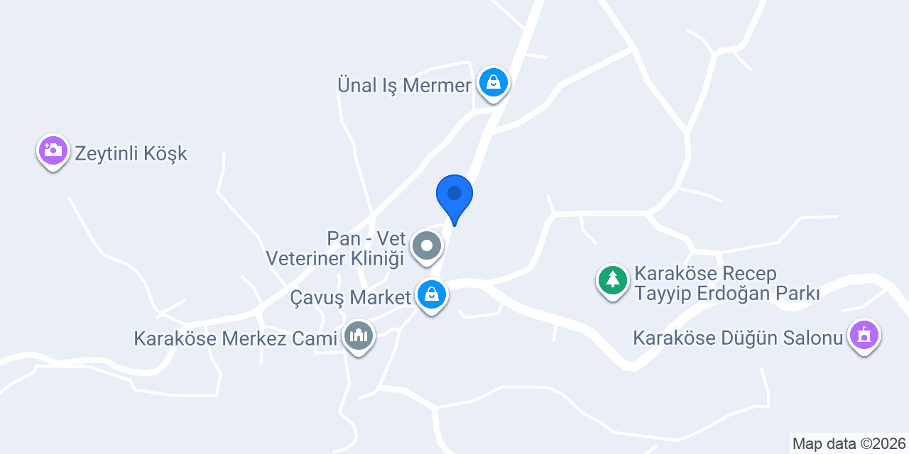Bakkal konumu