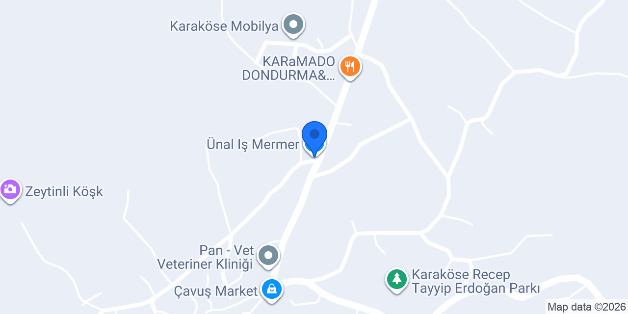Ünal Iş Mermer konumu