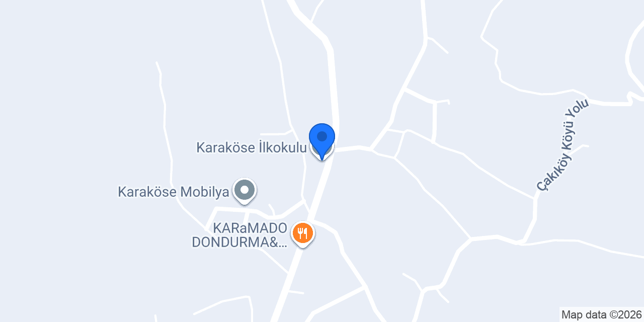 Karaköse İlkokulu konumu