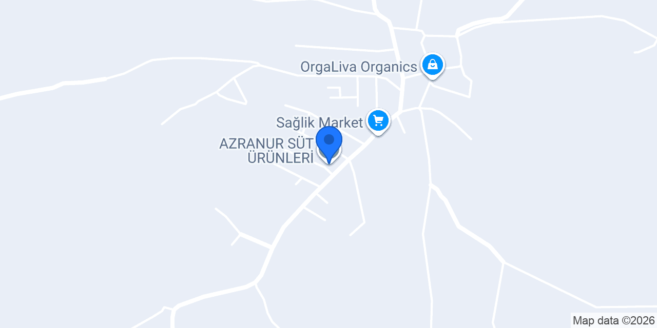 AZRANUR SÜT ÜRÜNLERİ konumu
