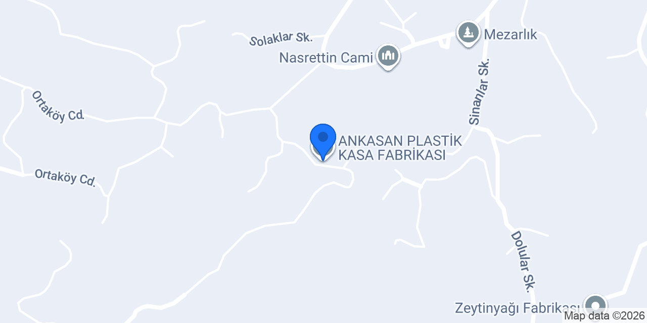 ANKASAN PLASTİK KASA FABRİKASI konumu
