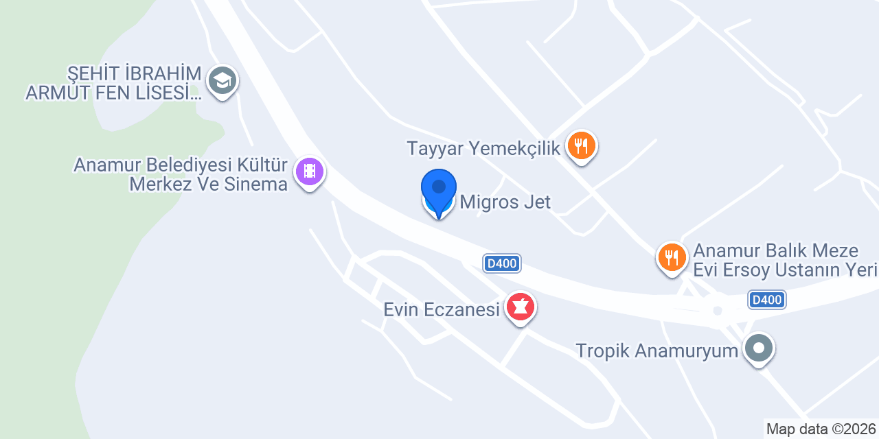 Migros Jet konumu