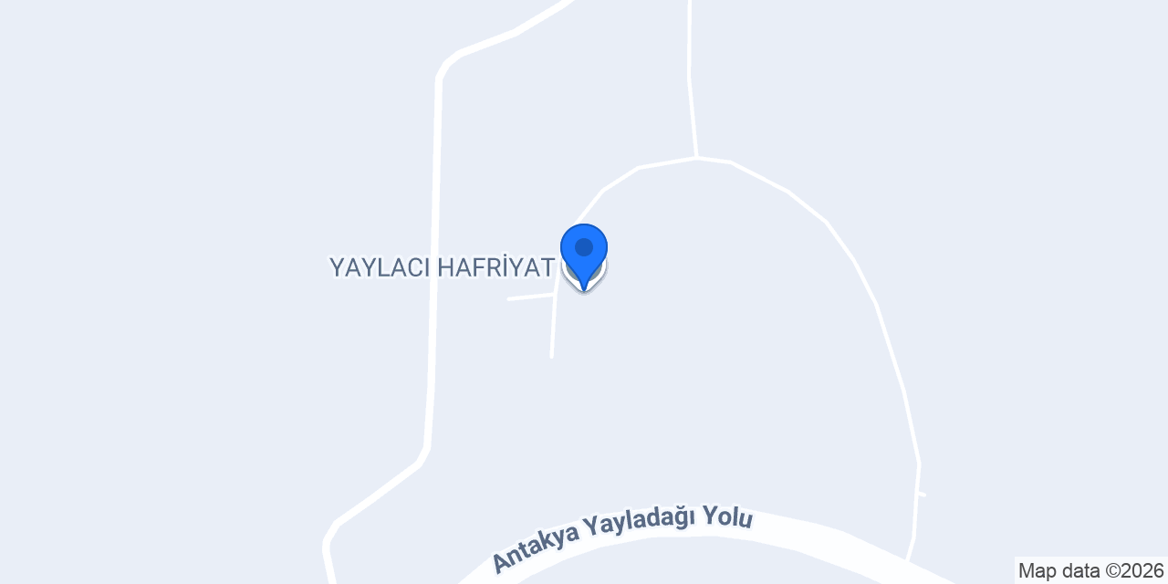 YAYLACI HAFRİYAT konumu