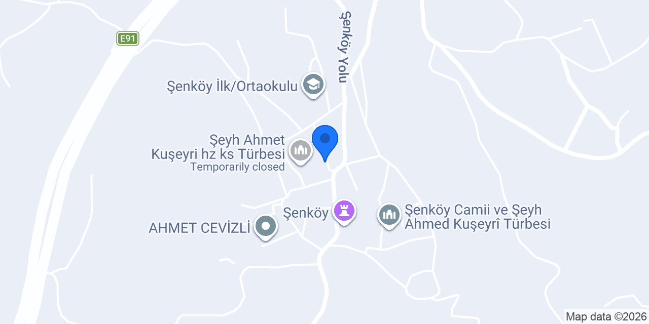 Ptt-şenköy Acentesi konumu