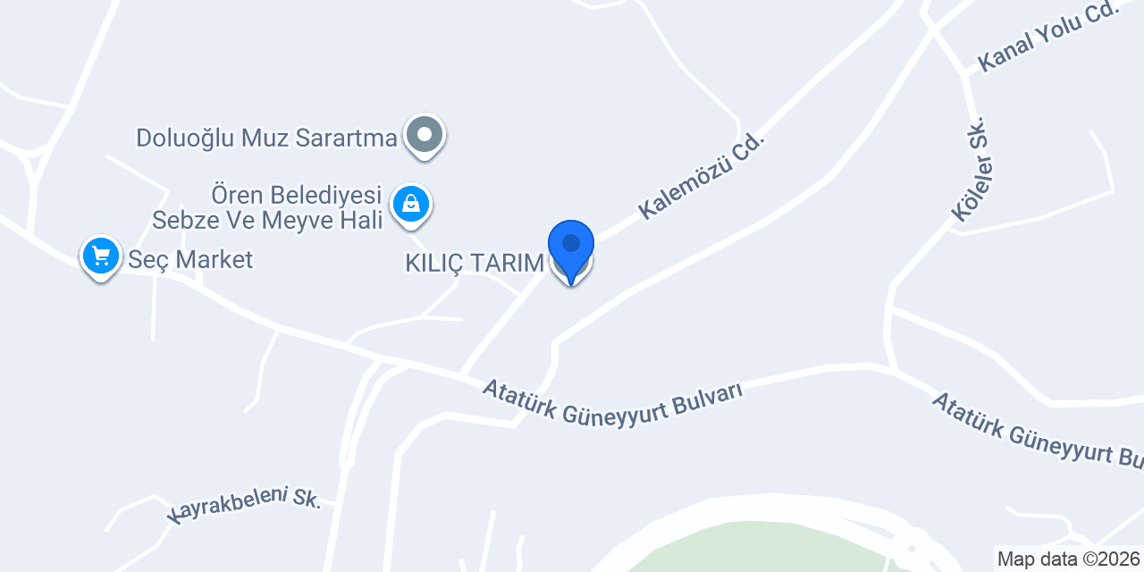 KILIÇ TARIM konumu