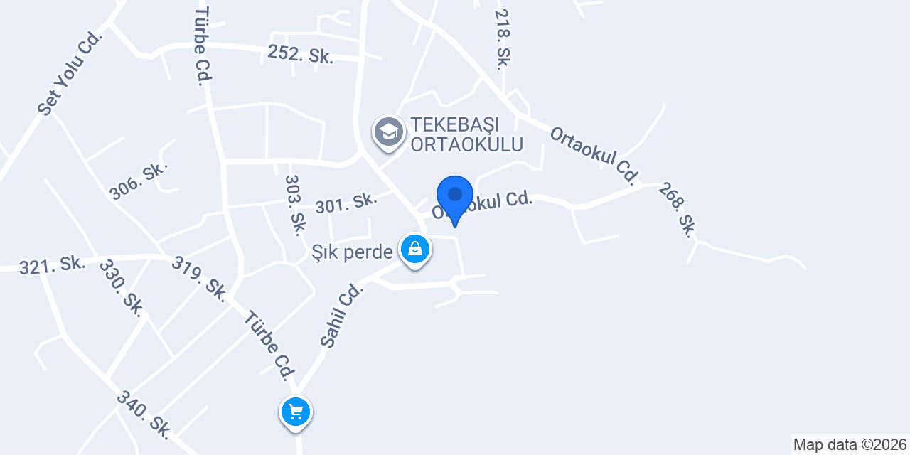 Veloria Kuaför konumu