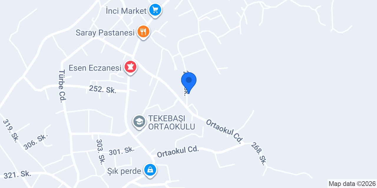 Okan Reklam Hatay/Samandağ konumu