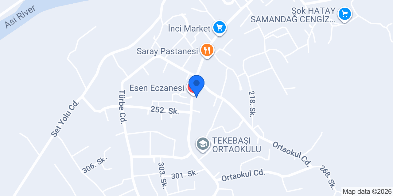 Altınok Eczanesi konumu