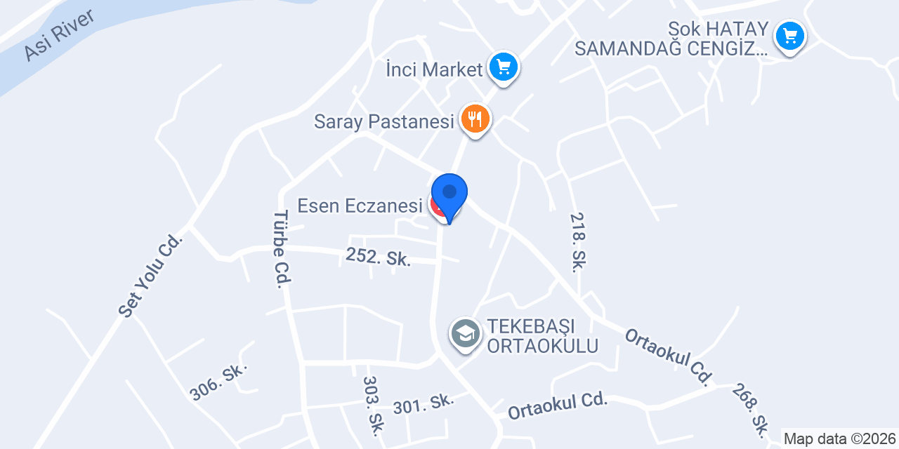 Esen Eczanesi konumu