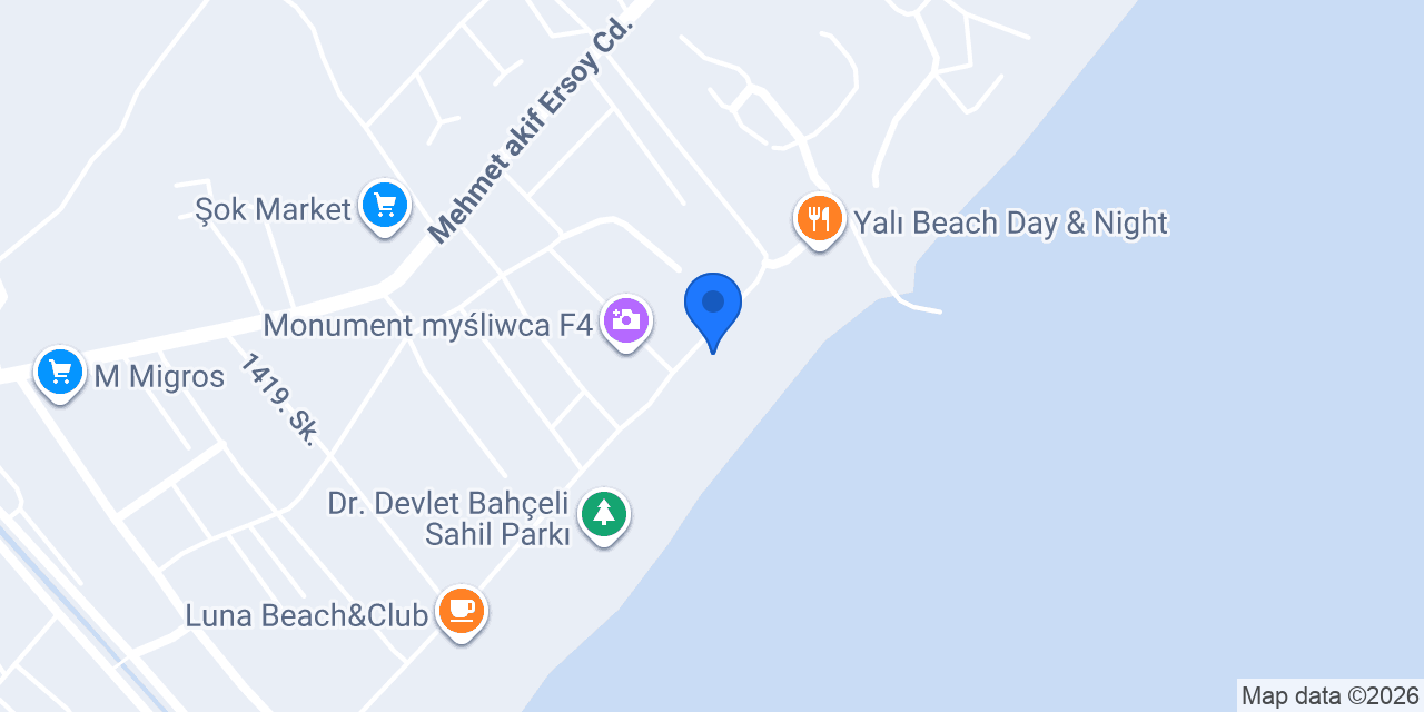 Perla Villas - Bungalows | Anamur konumu