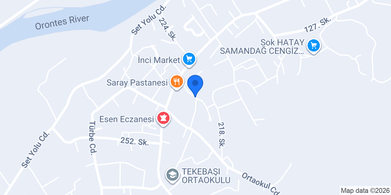 Esmer Mobilya konumu