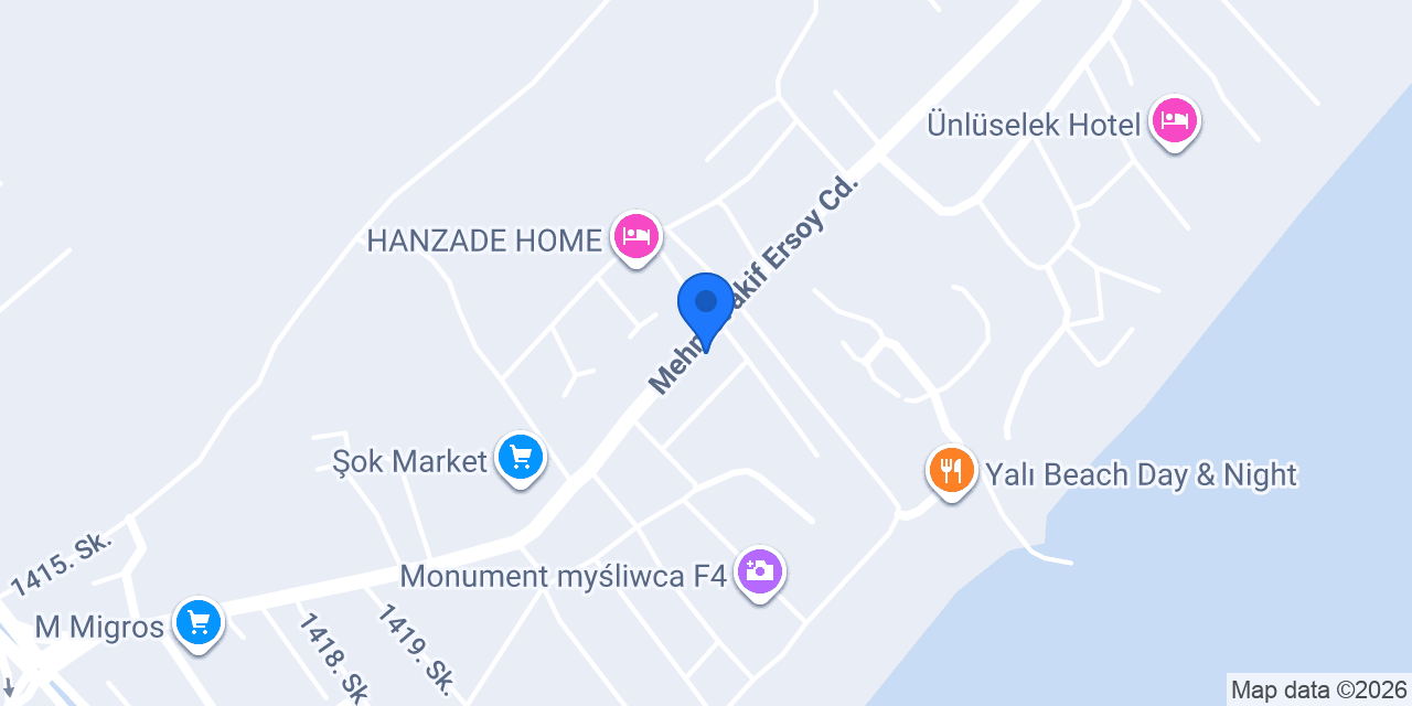 Vatan Rent a Car konumu