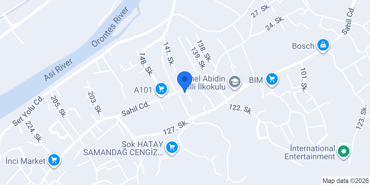 Özçelik Kasap Fırın konumu