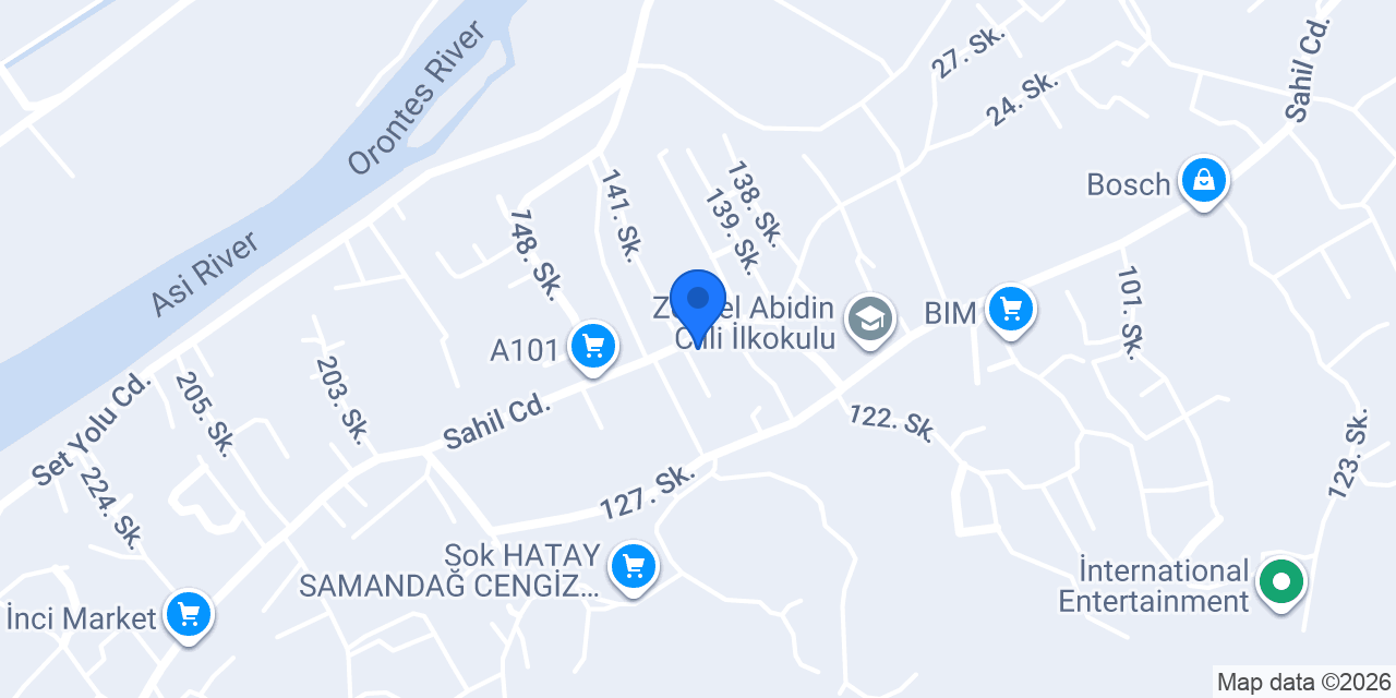 Bizim Market konumu
