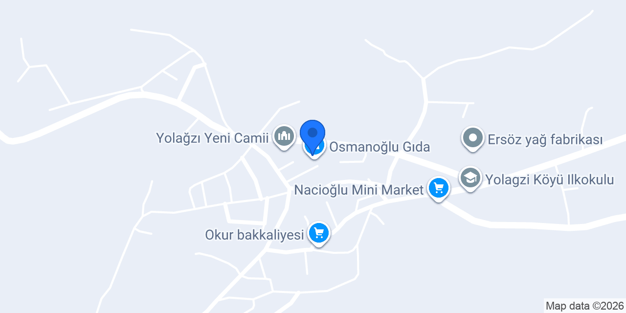 Osmanoğlu Gıda konumu