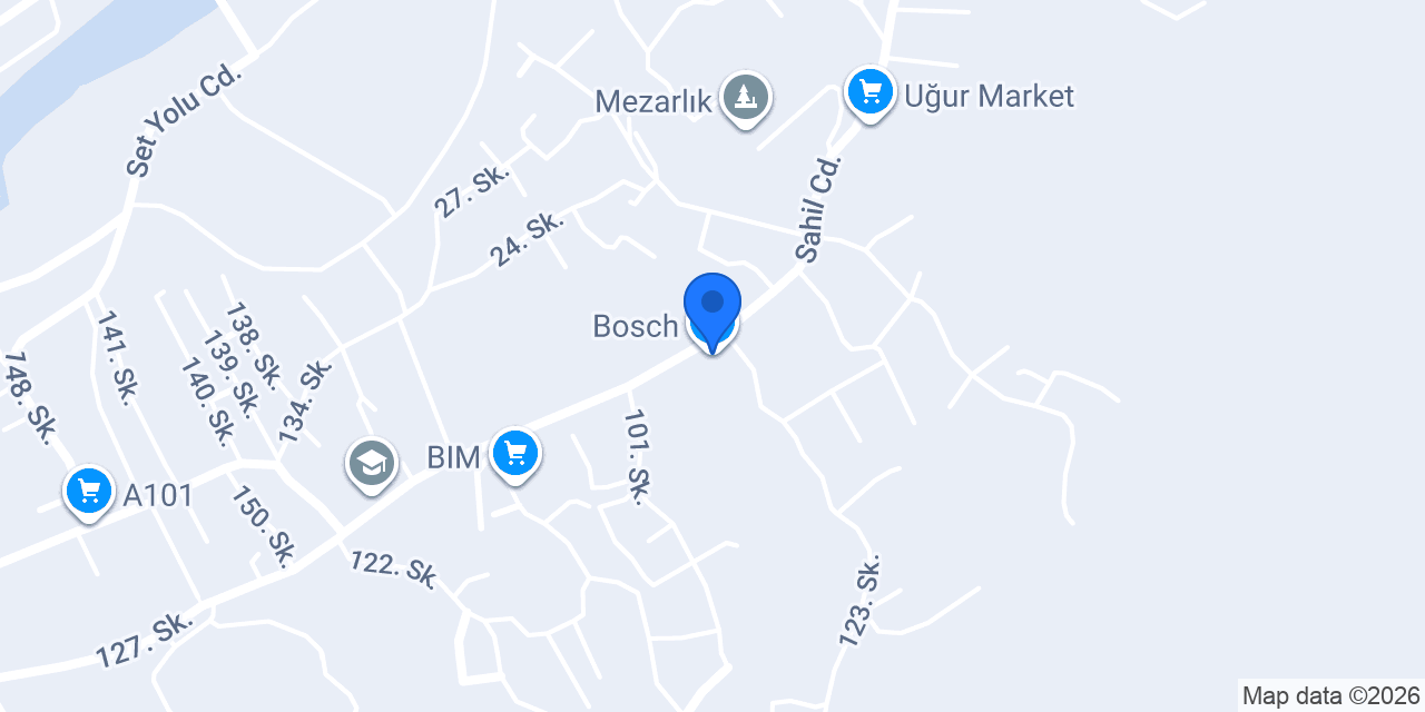 Bosch konumu