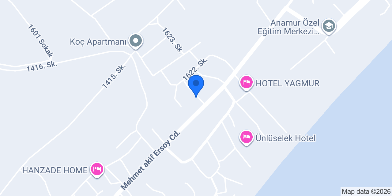 Babil Apart Otel konumu
