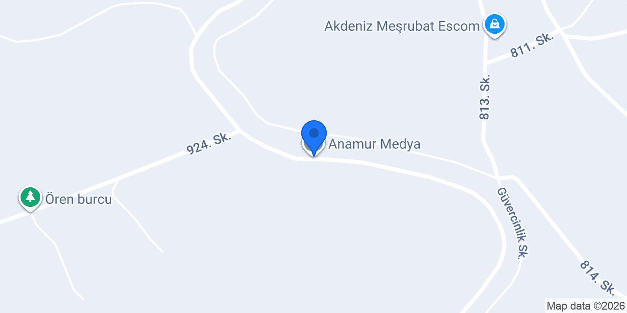 Anamur Medya konumu