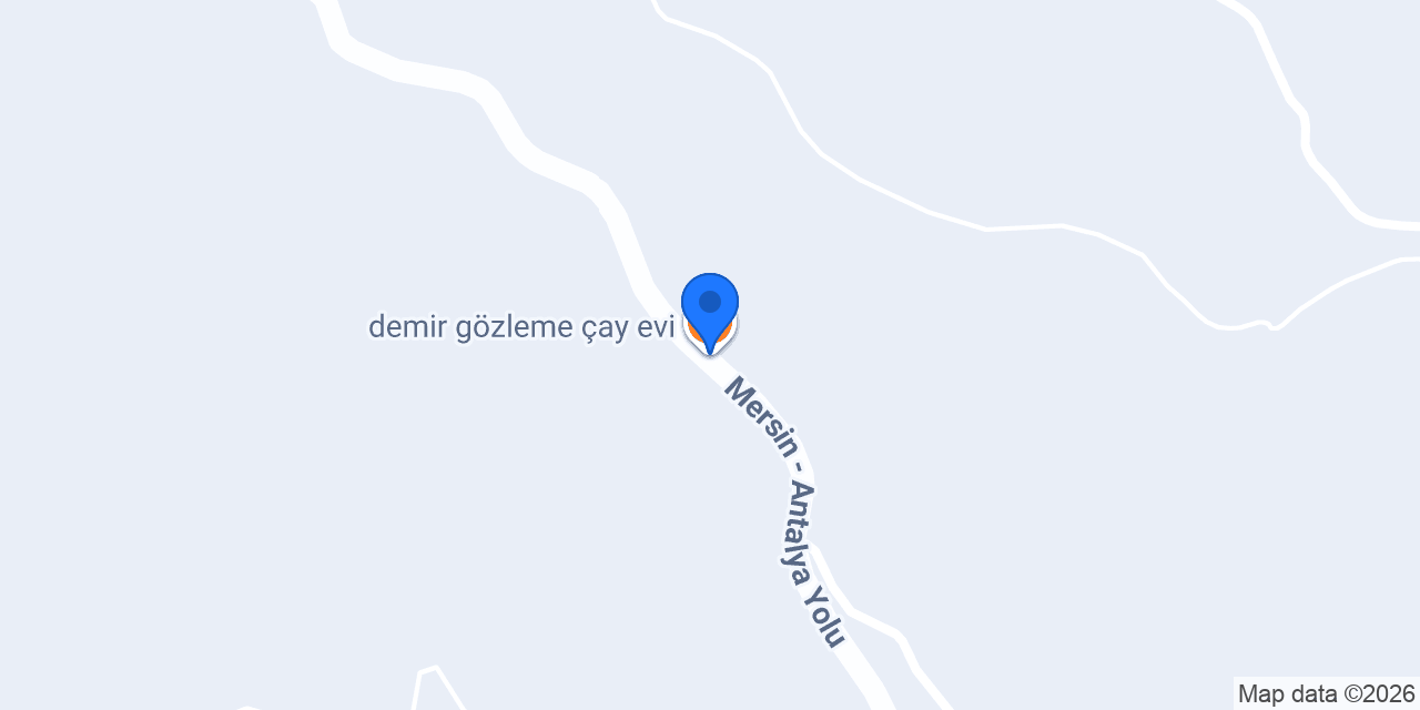 demir gözleme çay evi konumu