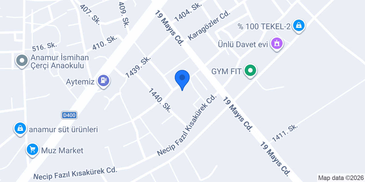 Anamur Otomasyon konumu