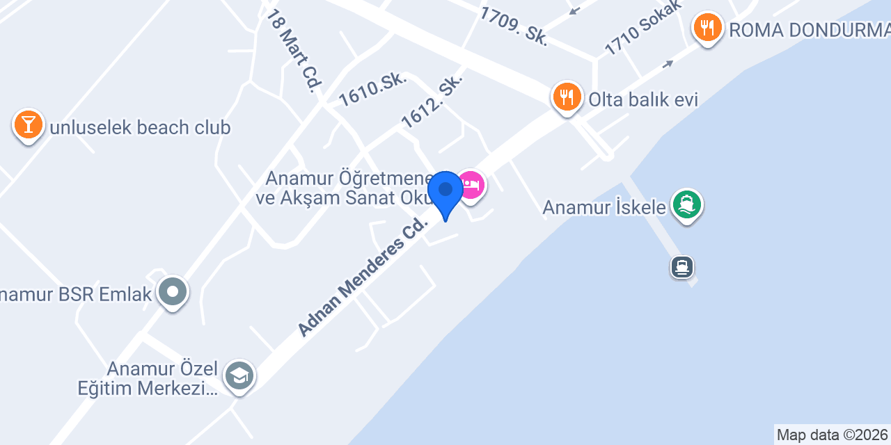 Albatros Kahvaltı Salonu konumu