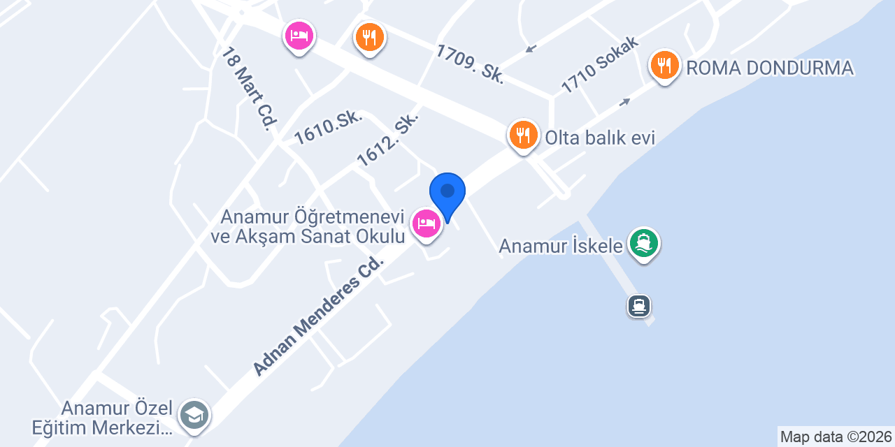 Yan otel konumu