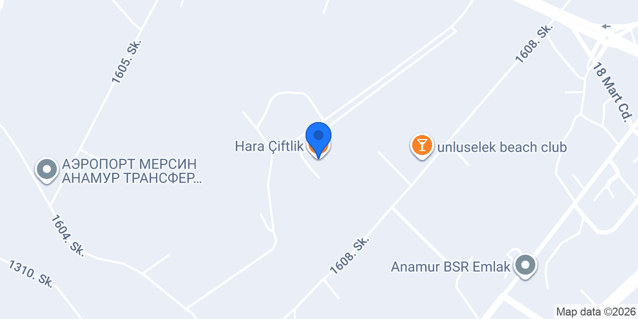 Hara Çiftlik konumu